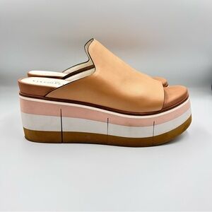 NAKED FEET - FLOW in ECRU Platform Sandals